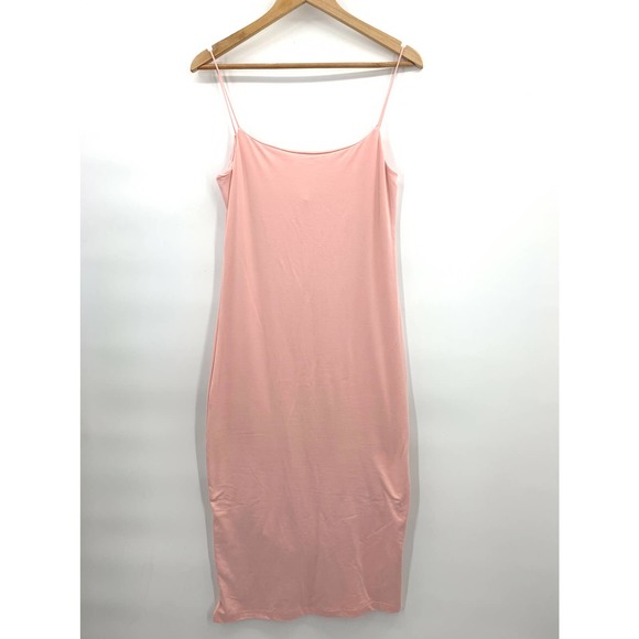 Bumpsuit The Brigitte Maternity Maxi Dress Large Pink Soft Comfy Lined. - Picture 2 of 8